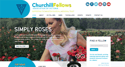 Desktop Screenshot of churchillfellowsvic.org.au